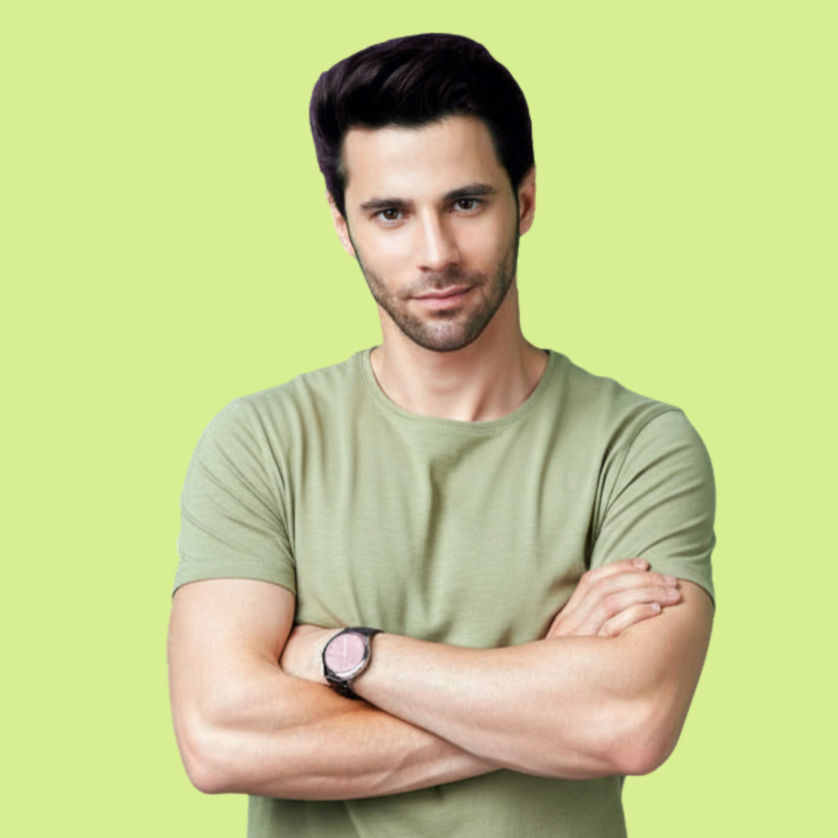 Marcus Williams, partner manager wearing a light green shirt, confident smile